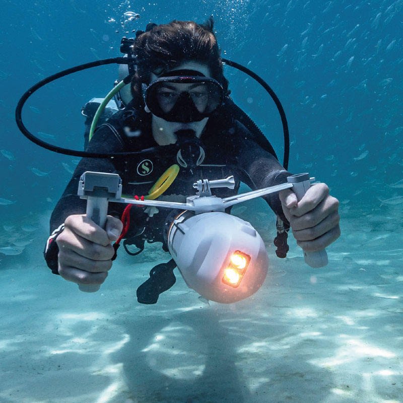 BLUEDRIVE X Pro 504W Electric Fin Motor – 22.2V DC Underwater Power Drive for Inflatable SUP, Kayak, Paddle Board & Diving